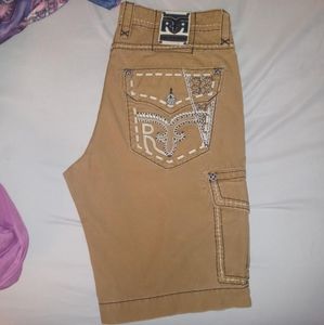 Rock Revival Cargo Shorts W36 L23 clean asf.
